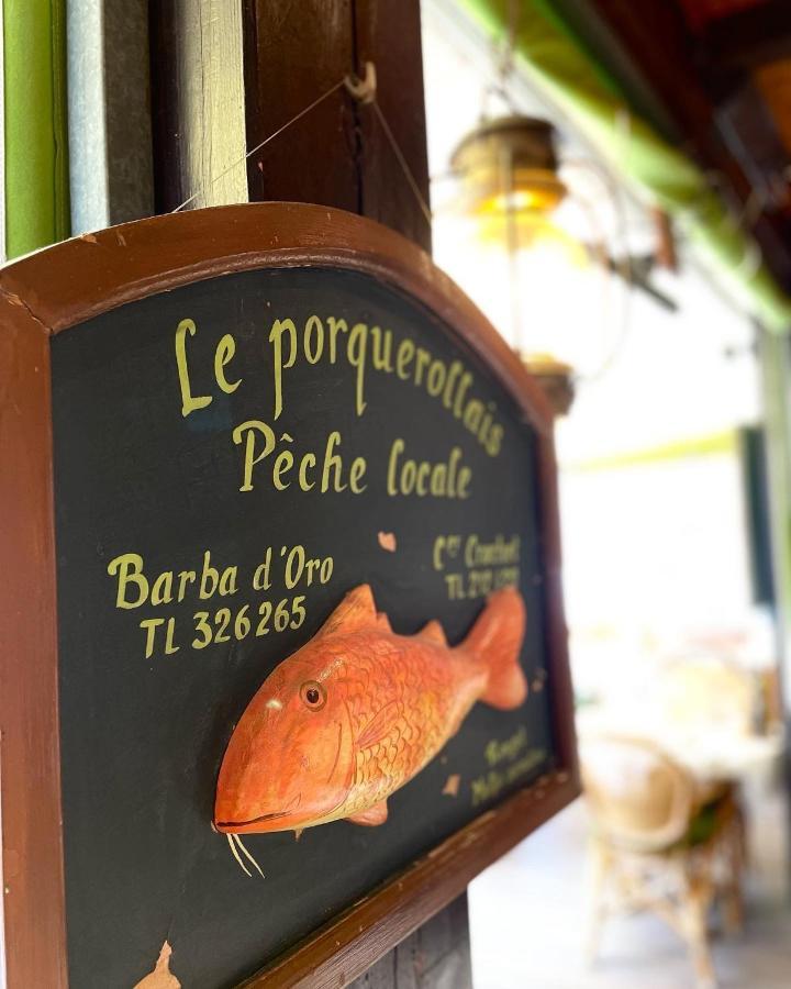 Hotel Le Porquerollais ปอร์เกรอล ภายนอก รูปภาพ
