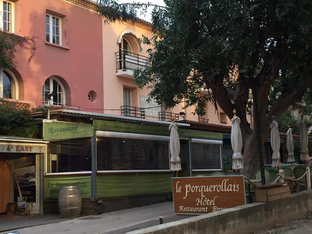 Hotel Le Porquerollais ปอร์เกรอล ภายนอก รูปภาพ